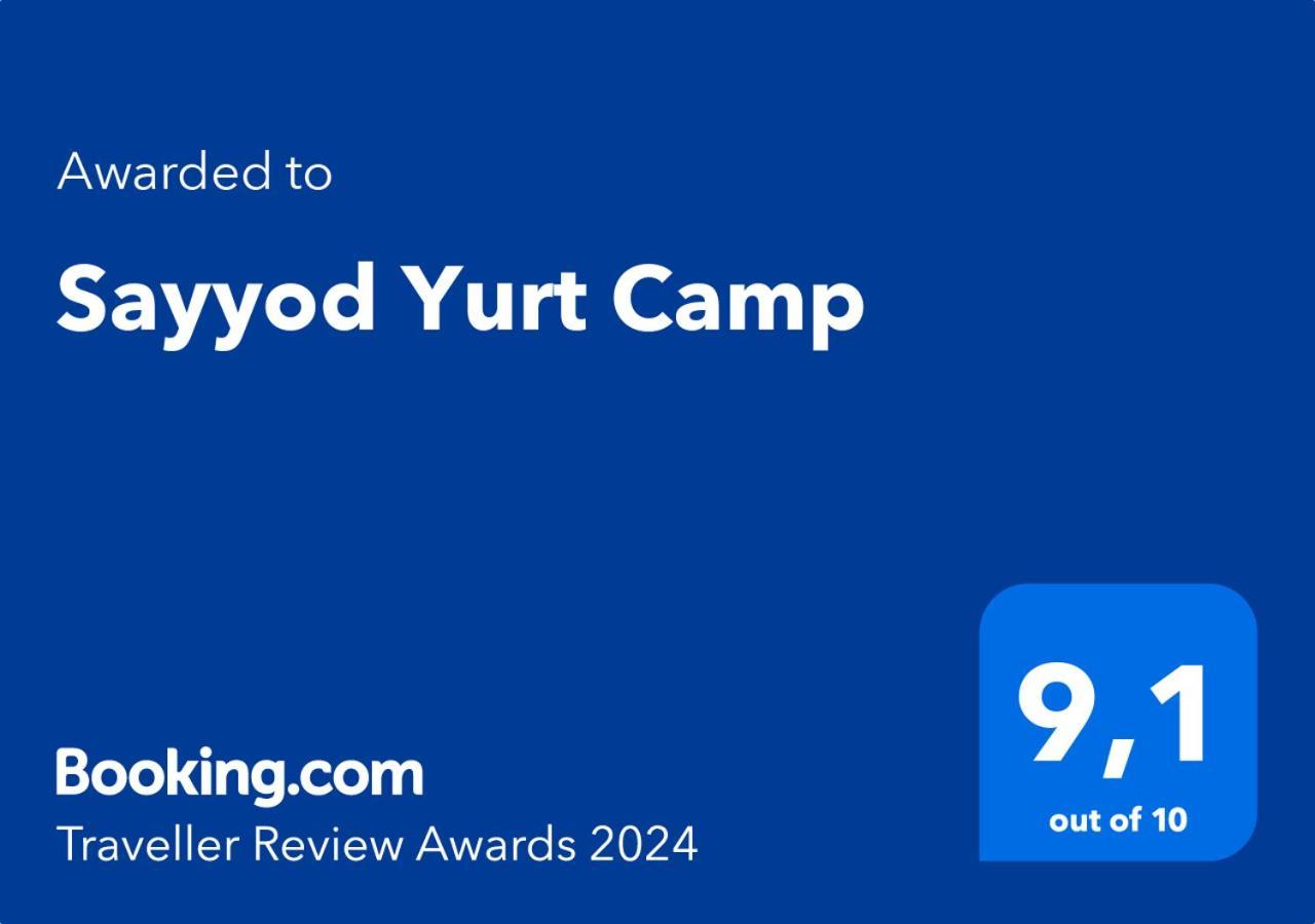 Sayyod Yurt Camp-Yurt Camp In Uzbekistan Hotel Chuprak Kültér fotó